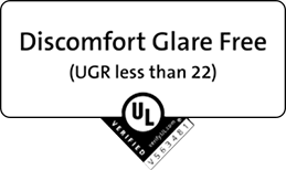 标志已获得UL的Discomfort Glare Free认证